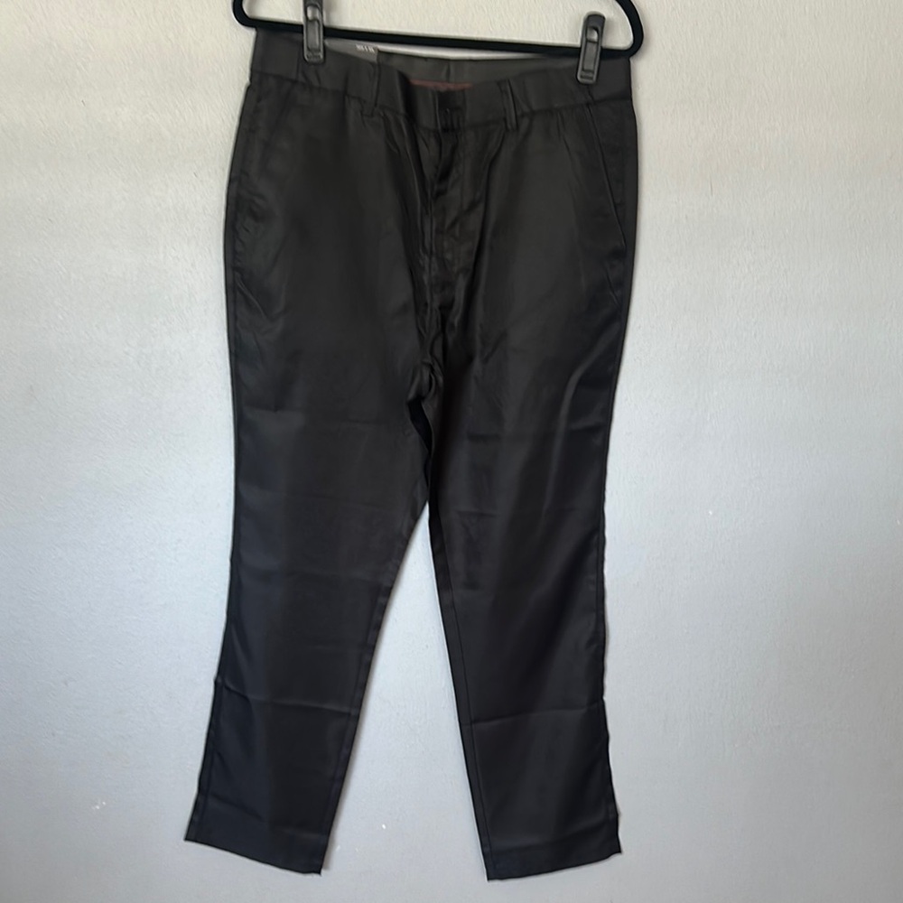 Men's Black Stretch Dress Pants 34X30